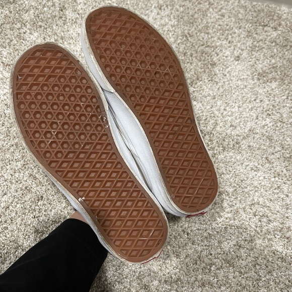 White Checkered Vans - Picture 7 of 7